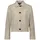 Amber & June Jacke in Leder-Optik, beige 36