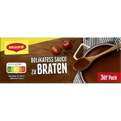 Maggi Delikatess Sauce zu Braten ergibt 3x 250ML