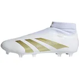 Adidas Predator League Laceless FG Cloud White / Gold Metallic / Sandy Beige Met 42 2/3