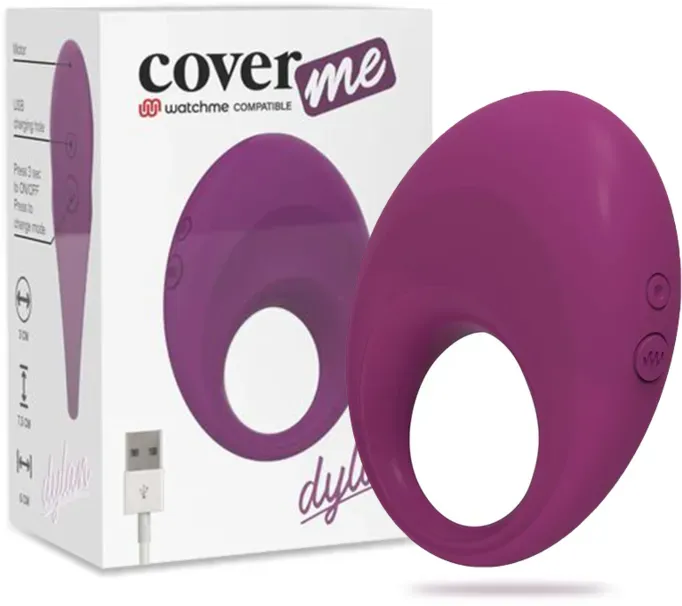 COVERME - WIEDERAUFLADBARER RING VON DYLAN, KOMPATIBEL MIT DER DRAHTLOSEN WATCHME-TECHNOLOGIE