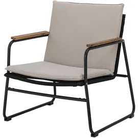 Bloomingville Hampton Loungesessel 71 x 68 x 76 cm Schwarz