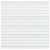 OSMO Sichtschutzelement 180 x 182 cm weiß Aluminium