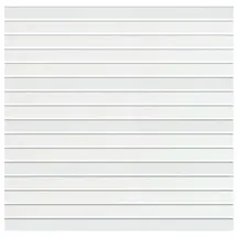 OSMO Sichtschutzelement 180 x 182 cm weiß Aluminium