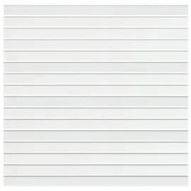 OSMO Sichtschutzelement 180 x 182 cm weiß Aluminium