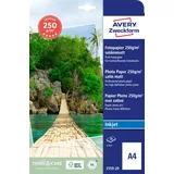 Avery Zweckform Premium Inkjet Fotopapier DIN A4 250g