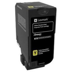 Lexmark Tonerpatrone 74C2SYE Toner gelb gelb