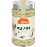 Ostmann Knoblauch gefriergetrocknet und gehackt, im Glas,