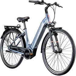 E-Bike ZÜNDAPP "Z909" E-Bikes Gr. 46 cm, 28 Zoll (71,12 cm), grau E-Bikes