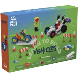 Plus-Plus A/S Plus-Plus Kreativ Bausteine Fahrzeuge 500-tlg. 9607011