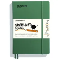 Leuchtturm Sketchnote Journal DE (Olive)