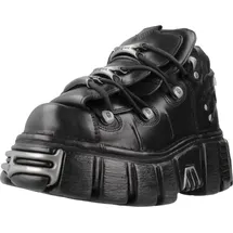 New Rock 106-s1, Damen Stiefeletten, schwarz, - 4 UK - 37 EU
