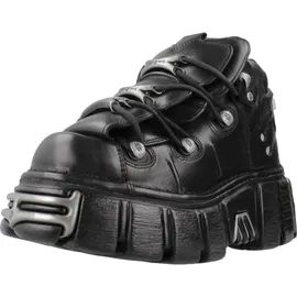 New Rock 106-s1, Damen Stiefeletten, schwarz, - 4 UK - 37 EU