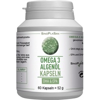 SINOPLASAN AG Omega 3 Algenöl Kapseln 60 St.
