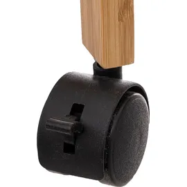 5five simply smart Rollregal Trolley Linha mit 3 Etagen, Bambus, 80 cm,