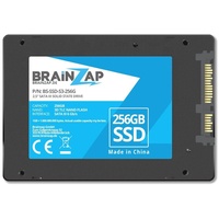 BRAINZAP 256GB SATA III 2.5 Zoll SSD 6 GBit/s - 550MB/s Lesen 500MB/s Schreiben Solid State Drive