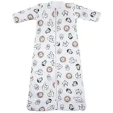 Meyco Baby Babyschlafsack Animal Multicolour (1 tlg), 110cm bunt