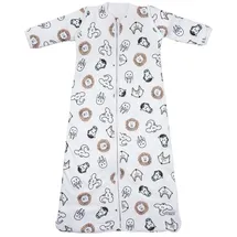 Meyco Baby Babyschlafsack Animal Multicolour (1 tlg), 110cm bunt