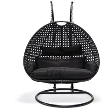 Home Deluxe Hängesessel Twin schwarz