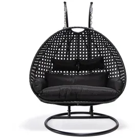 Home Deluxe Hängesessel Twin schwarz
