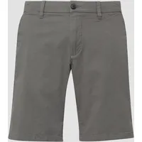 S.Oliver - Phoenix: Chino-Shorts aus Baumwollstretch, Herren, grau, 36