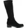 CAPRICE Damen Hohe Stiefel ohne Absatz Kniehoch Vegan, Schwarz | Gr. 38,5