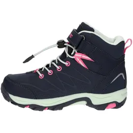 Hi Tec Blackout Mid WP Junior marineblau/pink 35