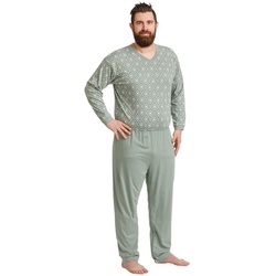 Suprima Pflege-Schlafanzug olive, large 1 St