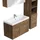 Badplaats Paso XL 2-tlg. Braun Eiche