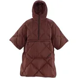 Therm-A-Rest Honcho Poncho Down Jacke (Größe One Size, braun)
