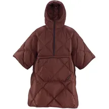 Therm-A-Rest Honcho Poncho Down Jacke (Größe One Size, braun)