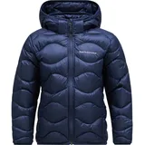 Peak Performance Kinder Helium Down Hoodie Jacke (Größe 140, blau)