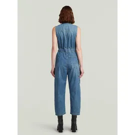 G-Star D23037-d252 ärmelloser Overall - Mittelblau - XS