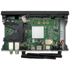 Octagon SF8008 UHD 4K Supreme Combo Receiver, Sat- Kabel- & DVB-T2 Receiver, & Schwarz