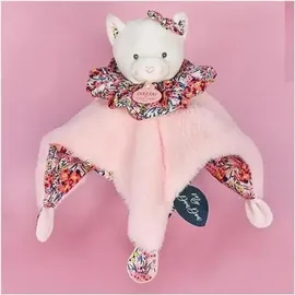 Doudou et Compagnie Boule Katze Schmusetuch 25 cm Rosa