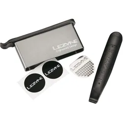 Lezyne Lever Kit - Schlauch Reparaturset mit Reifenheber Grau Modell 2024
