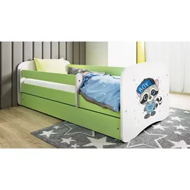 raumhirsch furniture Kinderbett Raumhirsch 80 x 180 cm Holzwerkstoff grün