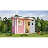 Lasita Maja Spielhaus Pingo Holz Rosa