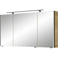 Saphir »Serie 7045 Badezimmer-Spiegelschrank inkl. LED-Beleuchtung, 3 Türen«, Badschrank