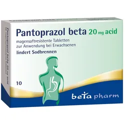 PANTOPRAZOL beta 20 mg acid 10 St