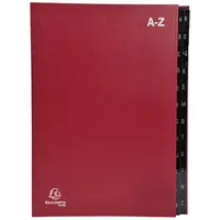 Exacompta Pultordner Ordonator A-Z DIN A4 30 mm Rot 24 St.