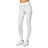 Merry Style Leggings Damen lang Sportleggings MS10-143 (Weiß,XL) - XL