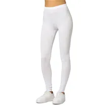 Merry Style Leggings Damen lang Sportleggings MS10-143 (Weiß,XL) - XL