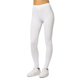 Merry Style Leggings Damen lang Sportleggings MS10-143 (Weiß,XL) - XL