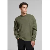 URBAN CLASSICS Oversized Chunky Pullover - Olive - M