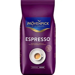 MÖVENPICK ESPRESSO Espressobohnen Arabica- und Robustabohnen kräftig 1,0 kg