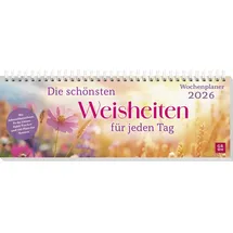 Groh Tischkalender 2026 quer: Die schönsten Weisheiten für jeden Tag