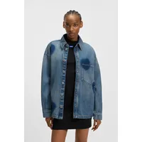 HUGO BOSS Jeanshemd HUGO BLUE "Garesa", Damen, Gr. S