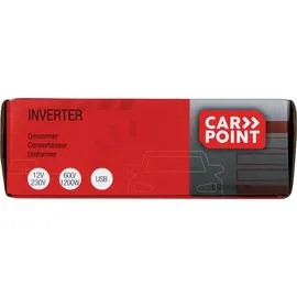 Carpoint 0510352 Wechselrichter max 1200W, mit Sicherung