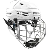 Bauer Eishockeyhelm Bauer RE-AKT 70 Combo White Senior M - Weiß - M