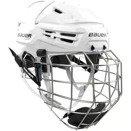 Bauer Eishockeyhelm Bauer RE-AKT 70 Combo White Senior M - Weiß - M